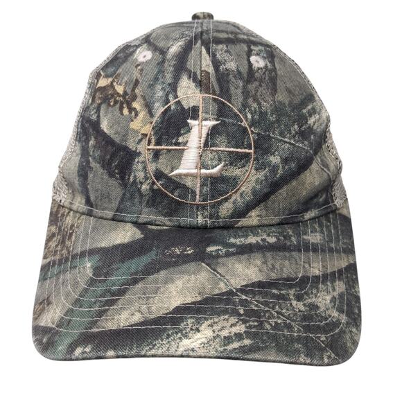 Leupold Trucker Hat Multicolor One Size Adjustable Embroidered Camouflage - Picture 1 of 8